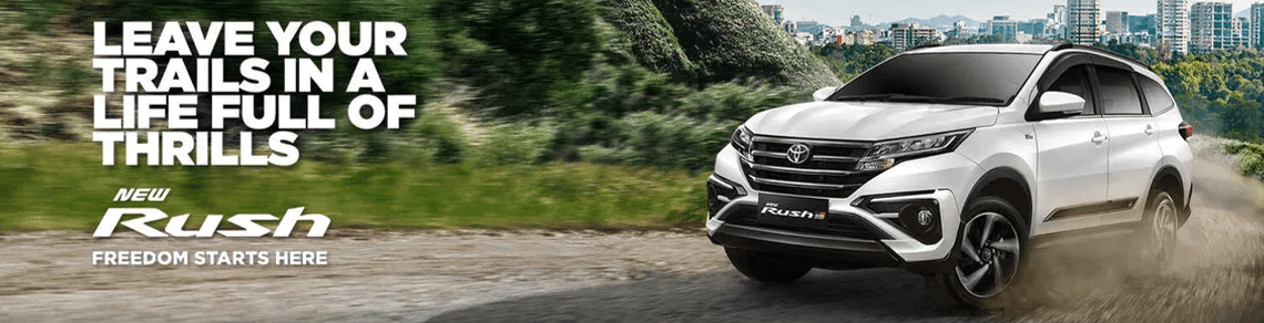 Promo Toyota rush Tangerang Dp Murah